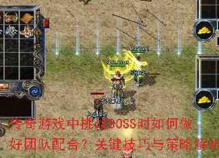 ������Ϸ����սBOSSʱ��������Ŷ���ϣ��ؼ���������Խ���