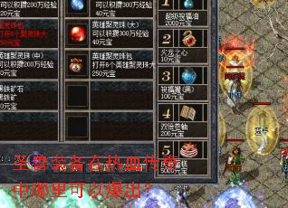 ʥ��װ������Ѫ������������Ա�����